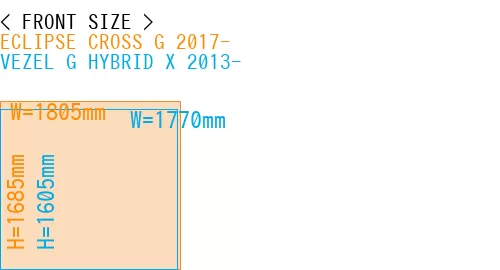 #ECLIPSE CROSS G 2017- + VEZEL G HYBRID X 2013-